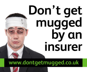 When settling your traffic accident injury claims - Don't get mugged by an insurer 